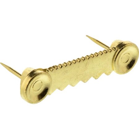 Hillman HILLMAN Gilt Sawtooth Picture Hanger 2 pk 121135